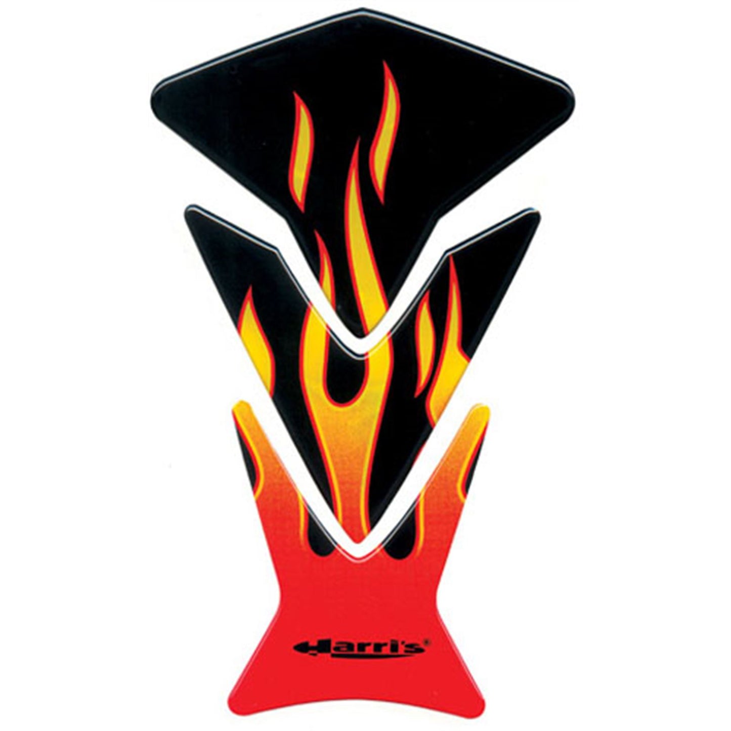 Ariete Harri's Puzzle Tank Protectors Black/Flame [MPN: 12970-FU]_580318