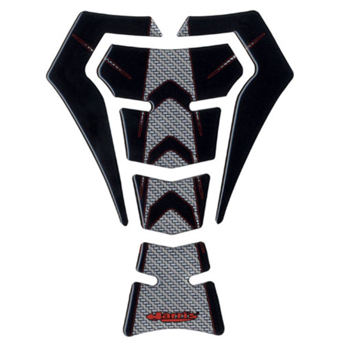 Ariete Harri's EVO Puzzle Tank Protectors Fiber Glass Black [MPN: 13903-FV]_580331