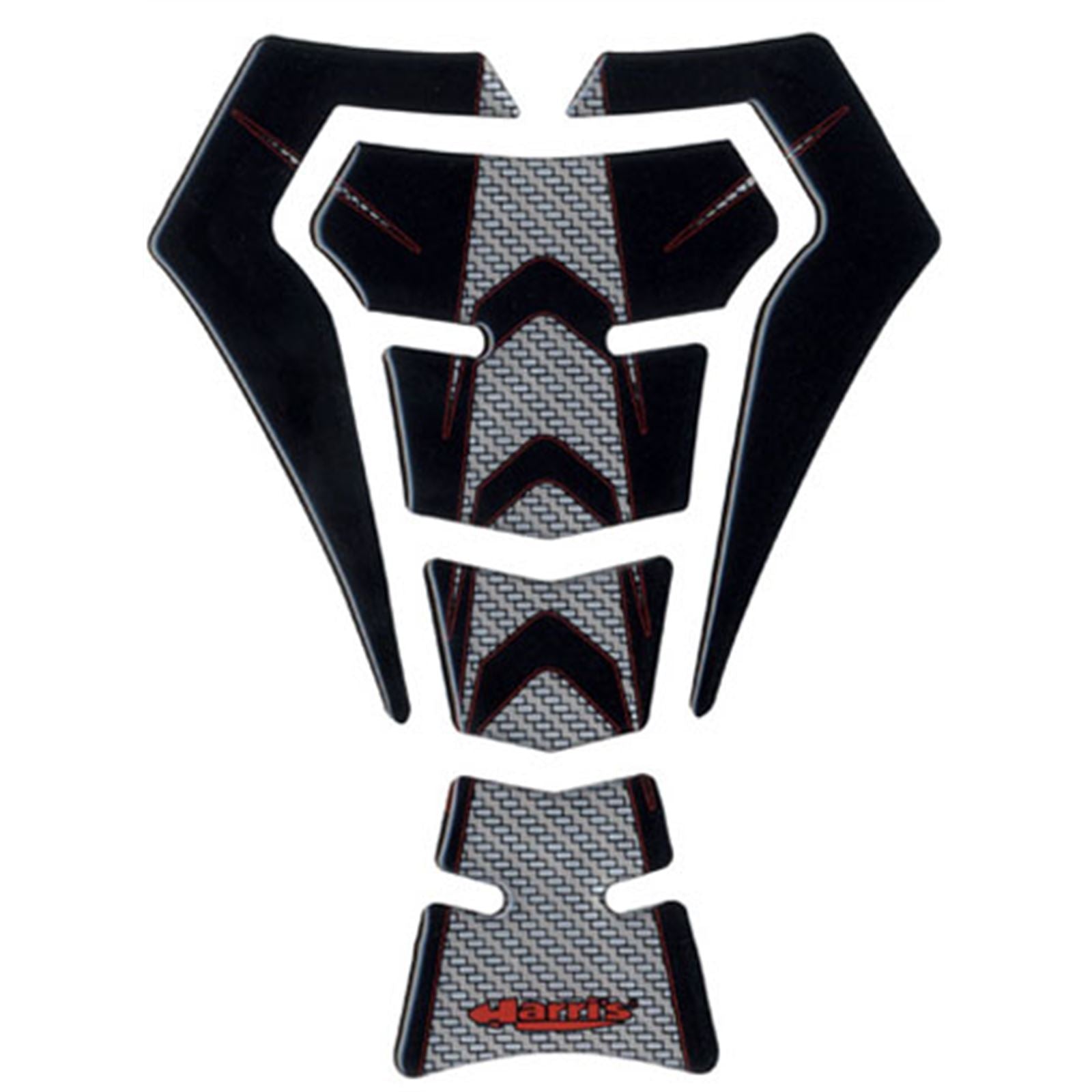 Ariete Harri's EVO Puzzle Tank Protectors Fiber Glass Black [MPN: 13903-FV]_580331