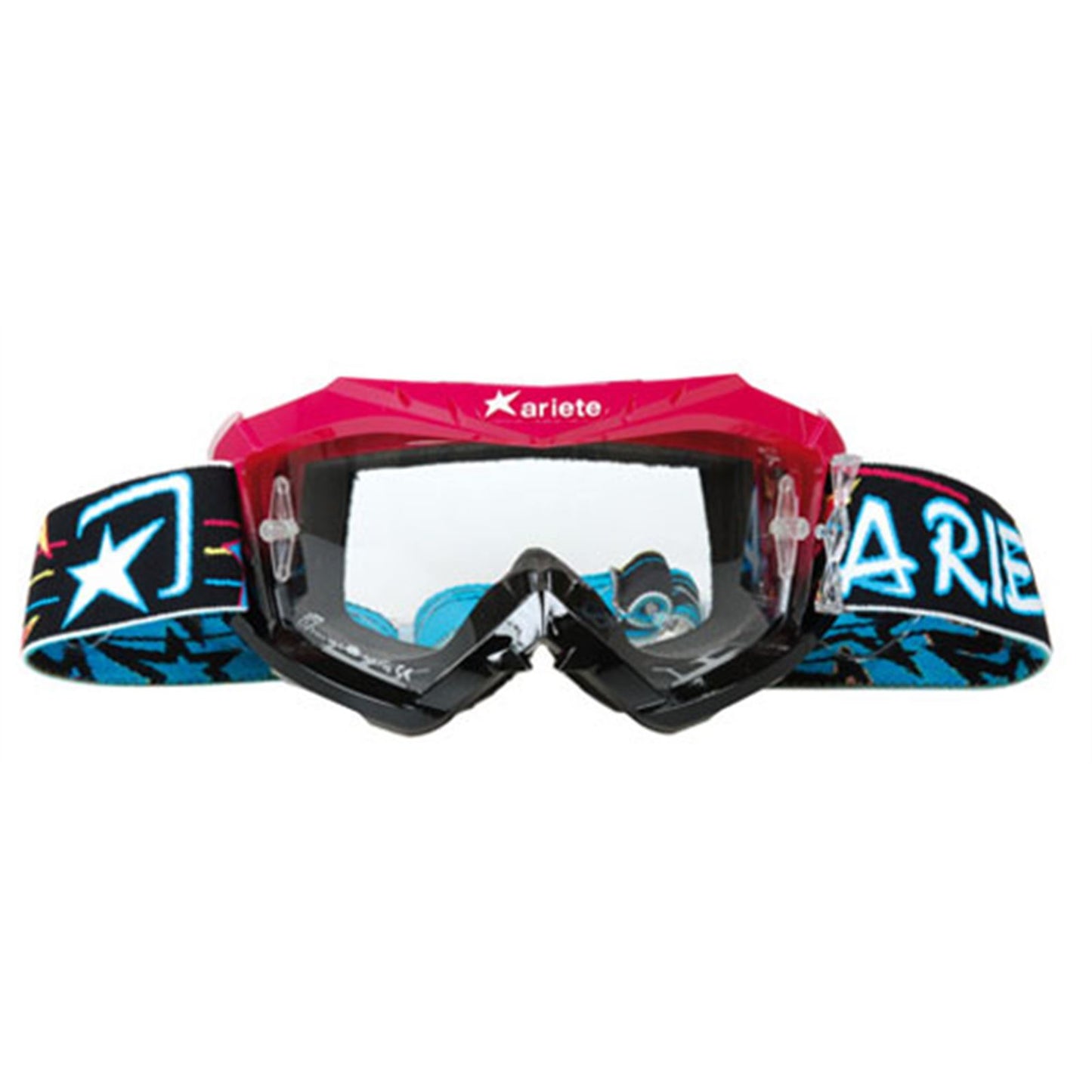 Ariete OKI DOKI Goggles Pink/Blue/Black [MPN: 12960-OPN]_580347