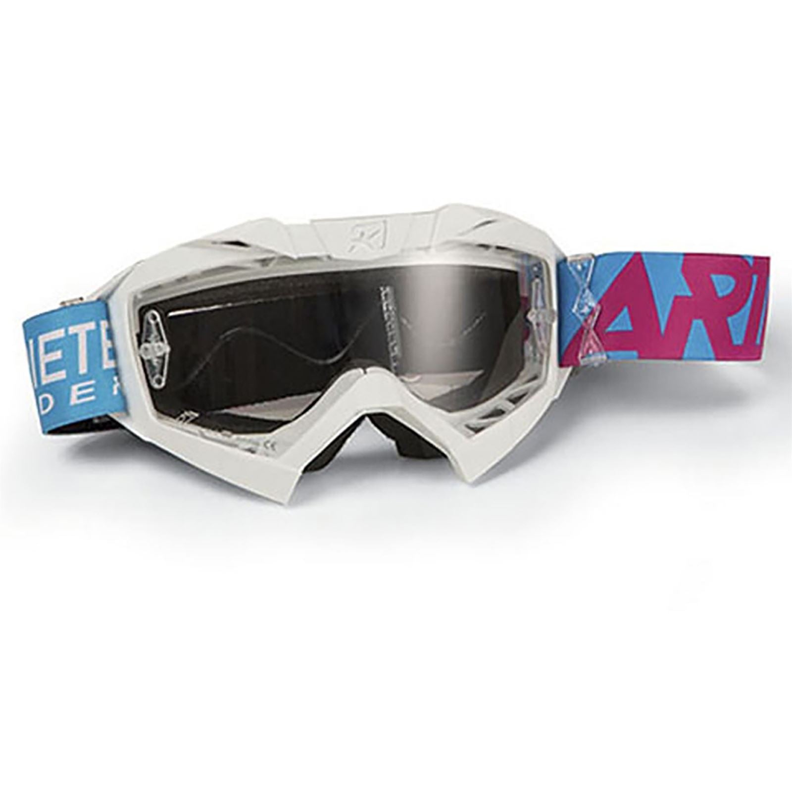 Ariete Mx Goggles Adrenaline - Senior White Pink Light Blue [MPN: 14001-SBP]_580496