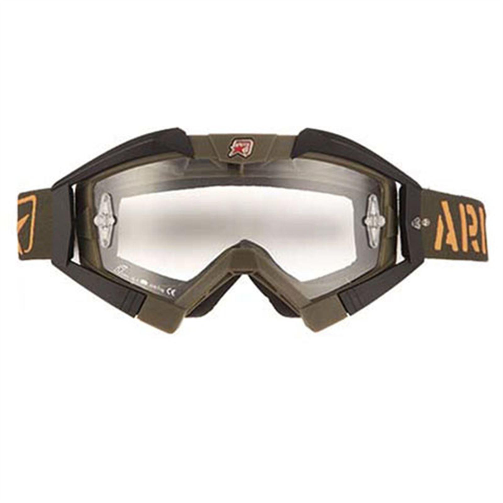 Ariete Mx Goggles Riding Crows Green/Black [MPN: 13950-VN15]_580500