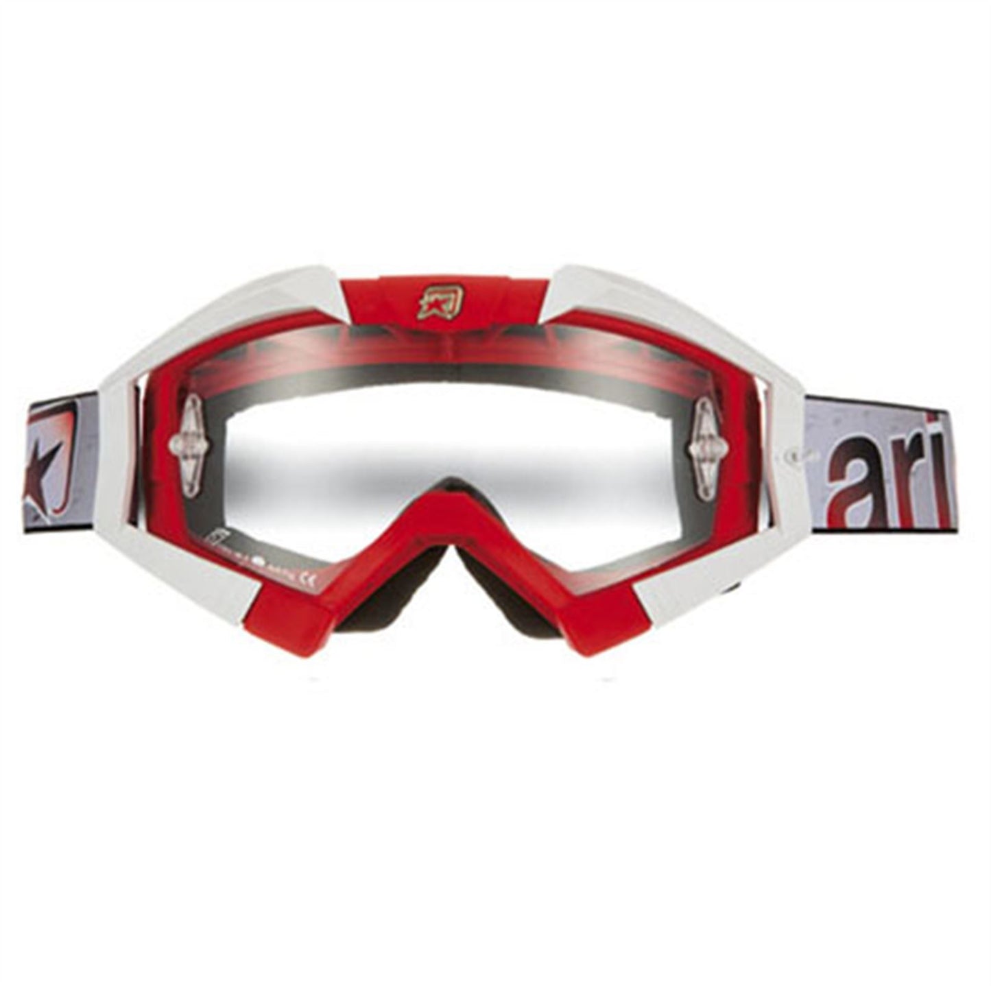 Ariete Mx Goggles Riding Crows Red/White [MPN: 13950-RB15]_580503