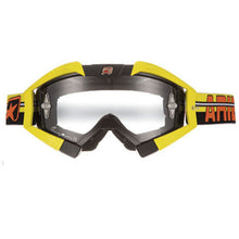 Ariete Mx Goggles Riding Crows Top Black, Yellow Outriggers [MPN: 13950-TNGO]_580506