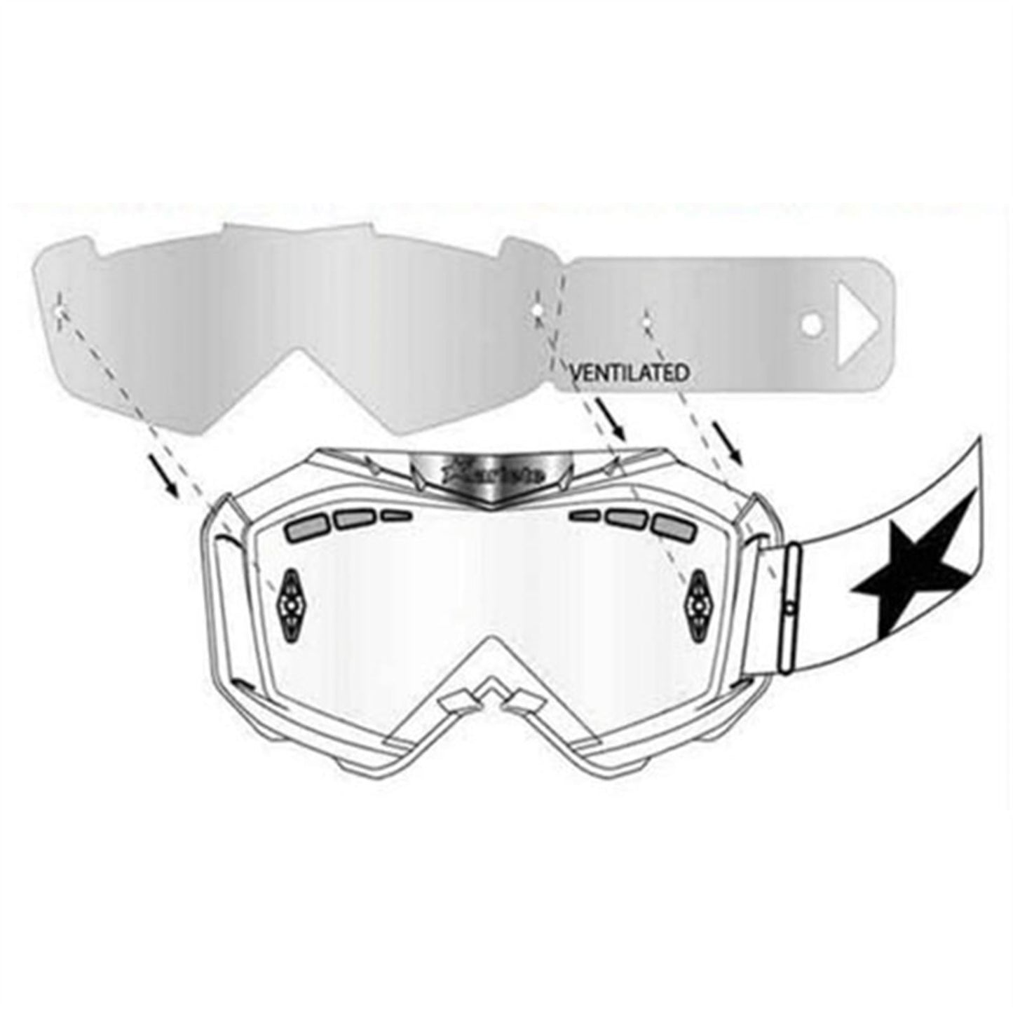 Ariete Taroff Kit 3 PACKS/6 Films For Ventilated Lens [MPN: 12964-TOV]_580530