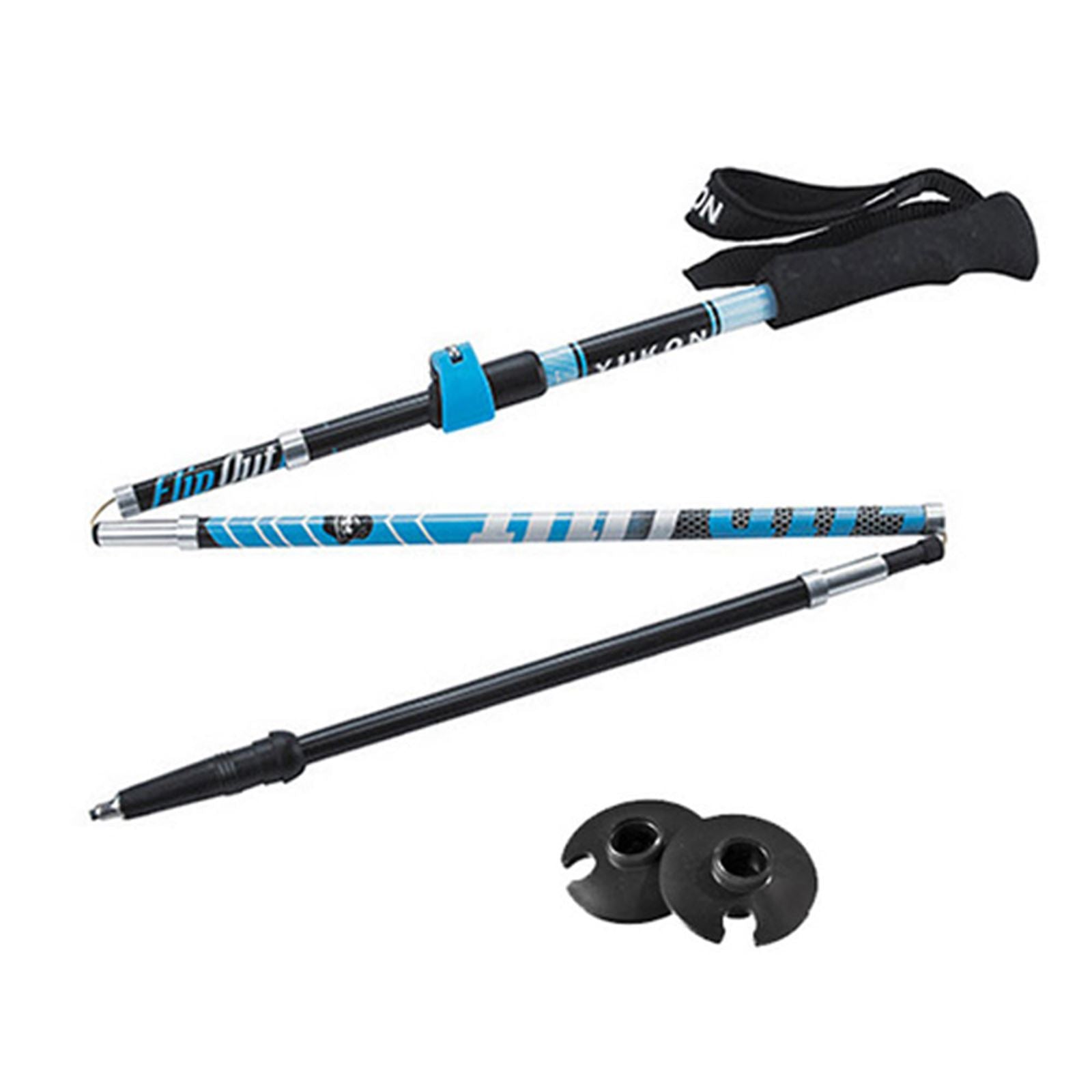 Airhead YC Flipout Trekking Pole - Carbon, Blue/Grey [MPN: 83-0107]_583509