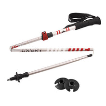 Airhead YC Flipout Trekking Pole - Aluminum, Red/Silver [MPN: 83-0108]_583510