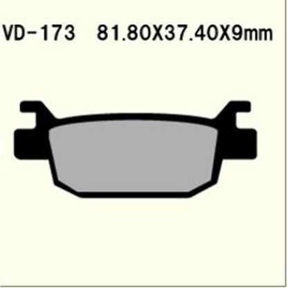 Vesrah Semi-Metallic Brake Pads - VD-173 [MPN: VD-173]_583963