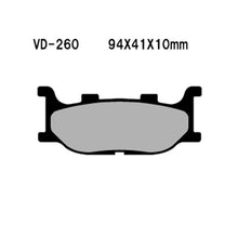 Vesrah Semi-Metallic Brake Pads - VD-260 [MPN: VD-260]_584017