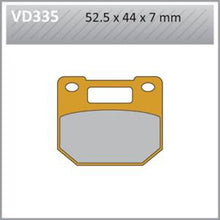 Vesrah Semi-Metallic Brake Pads - VD-335 [MPN: VD-335]_584051
