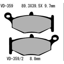 Vesrah Semi-Metallic Brake Pads - VD-359/2 [MPN: VD-359/2]_584085