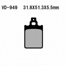 Vesrah Semi-Metallic Brake Pads - VD-949 [MPN: VD-949]_584149