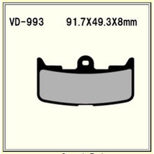 Vesrah Semi-Metallic Brake Pads - VD-993 [MPN: VD-993]_584168
