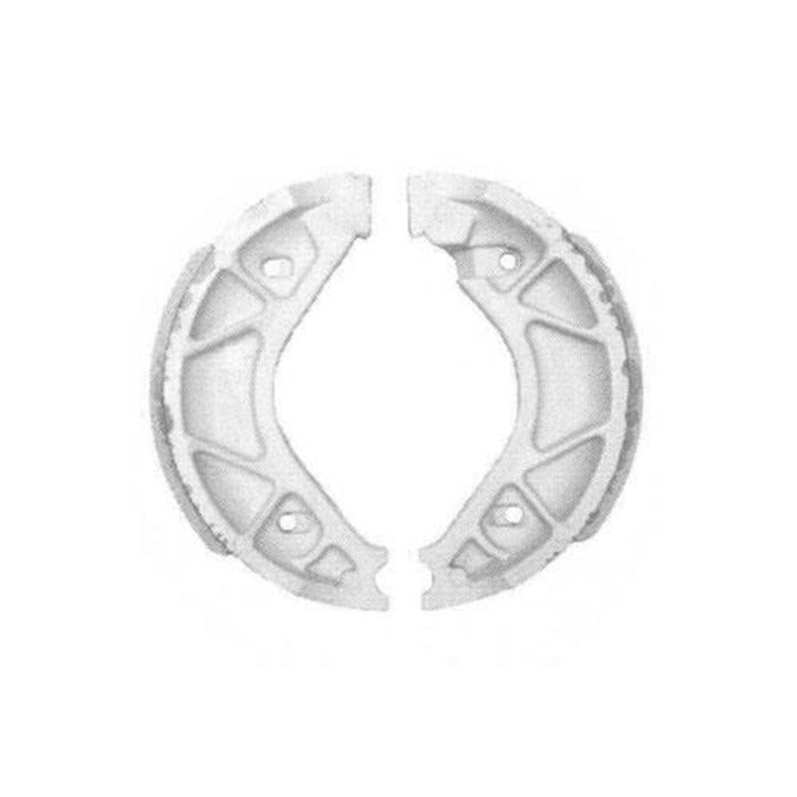 Vesrah Brake Shoes - VB-242 for Yamaha 2002-2010 YW50 Zuma [MPN: VB-242S]_584400