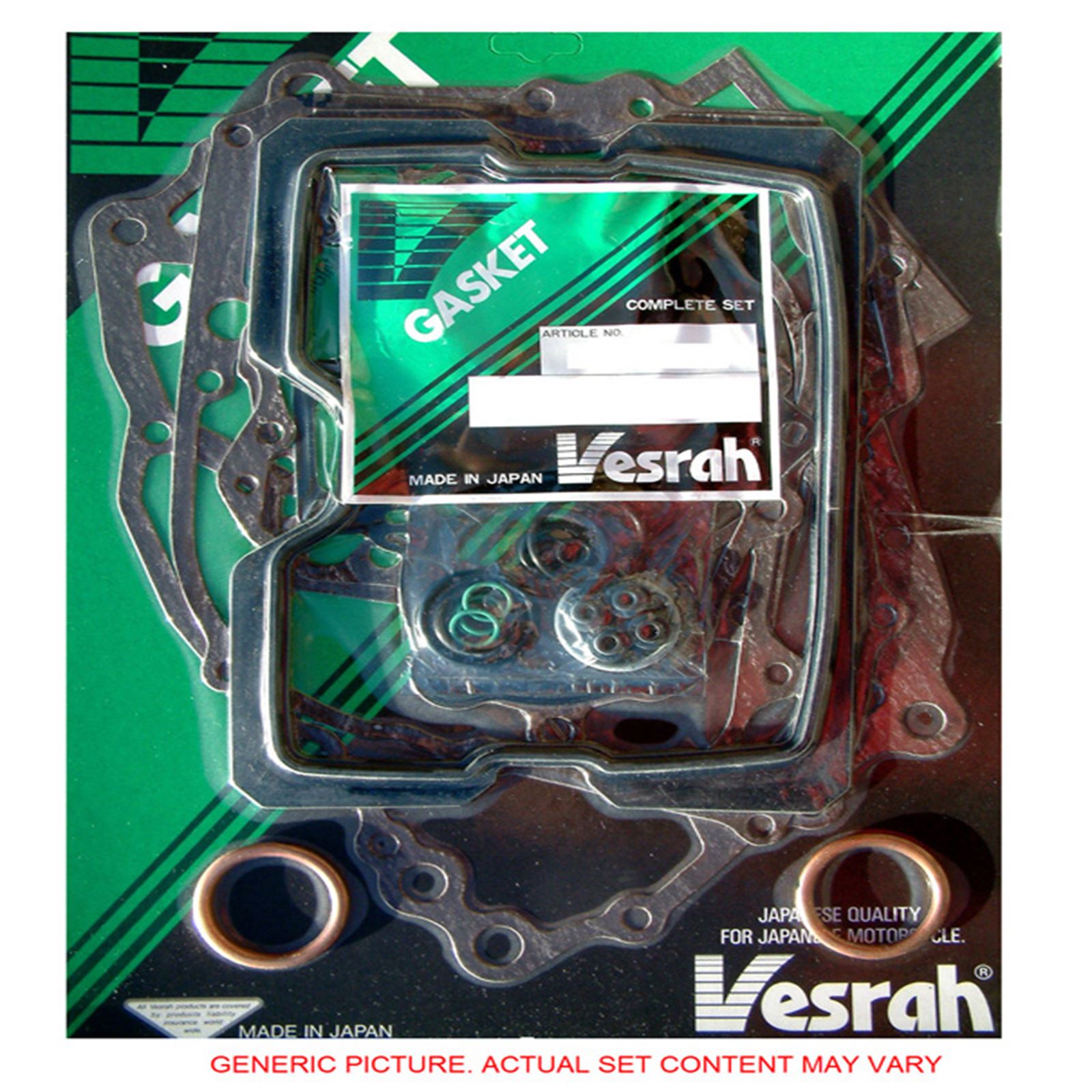 Vesrah Complete Gasket Set for Honda (VG-1148-M) [MPN: VG-1148-M]_584854