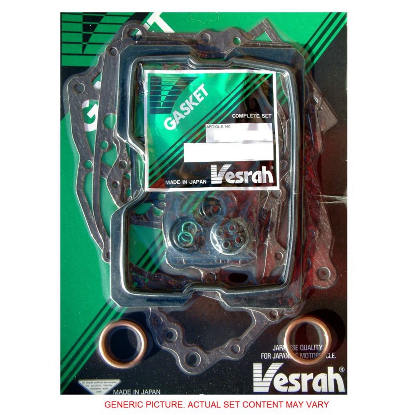 Vesrah Complete Gasket Set For Suzuki (VG-3076-M) [MPN: VG-3076-M]_1084371
