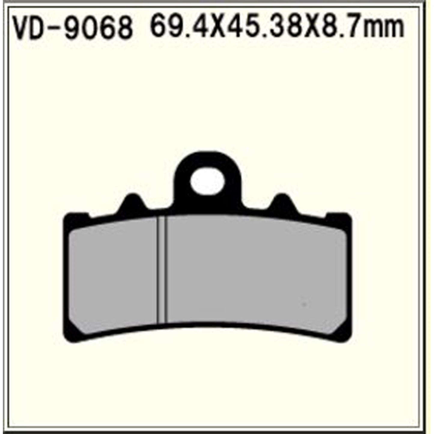 Vesrah Brake Pads VD-184 [MPN: VD-184]_584887