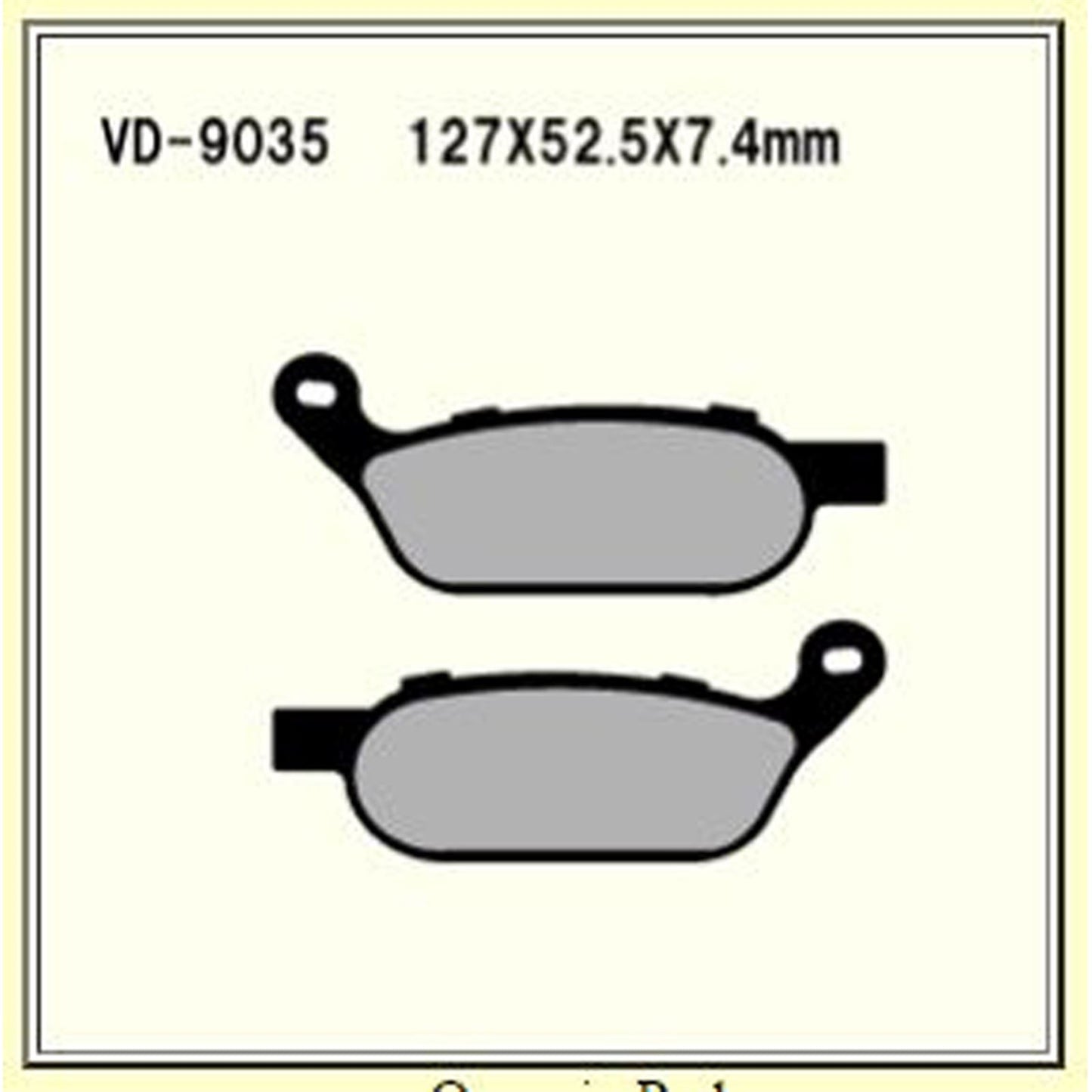 Vesrah Brake Pads VD-9035JL [MPN: VD-9035JL]_584893
