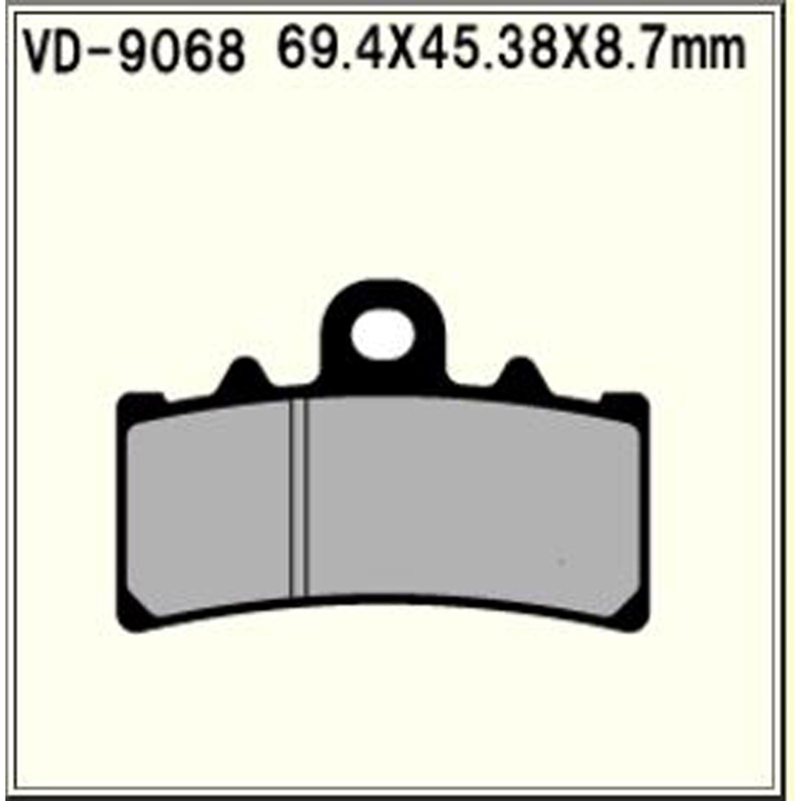 Vesrah Brake Pads VD-9068 [MPN: VD-9068]_584896