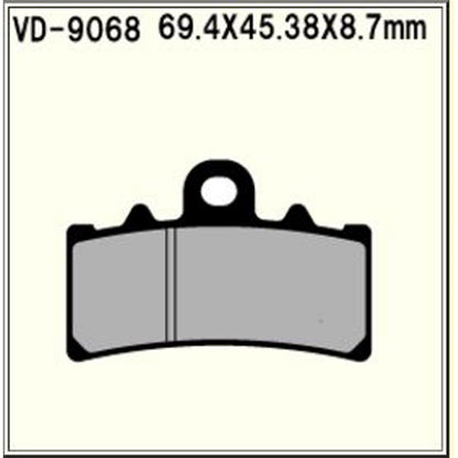 Vesrah Brake Pads VD-9068 [MPN: VD-9068]_584896