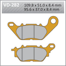 Vesrah Brake Pads VD-282 [MPN: VD-282]_584902