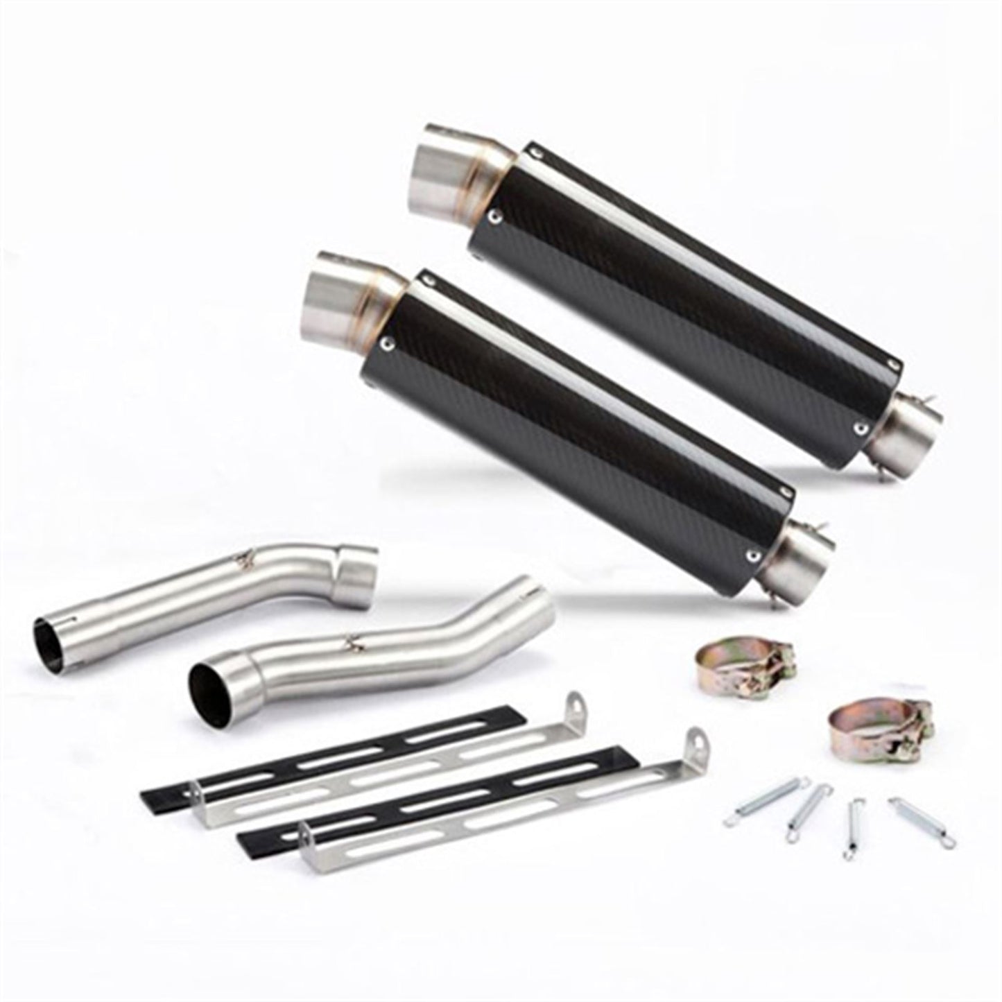 Big Gun EVO STREET-SERIES  Exhaust For Yamaha Dual Slip-On Exhaust [MPN: 16-2122]_585452