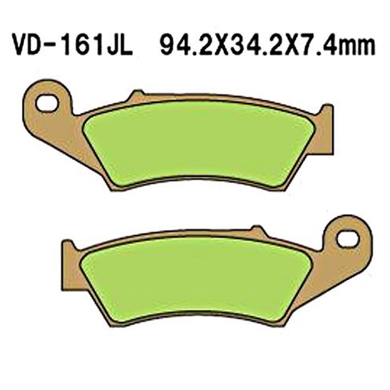 Vesrah Brake Pads (VD-161RJL) [MPN: VD-161RJL]_585592