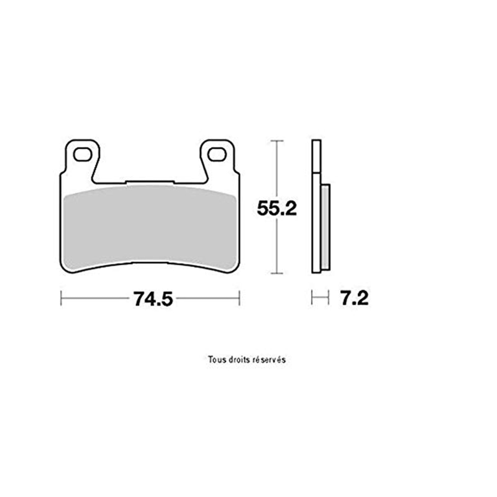Vesrah Brake Pads (VD-166RJL) [MPN: VD-166RJL]_585594
