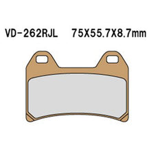 Vesrah Brake Pads (VD-262RJL) [MPN: VD-262RJL]_585605