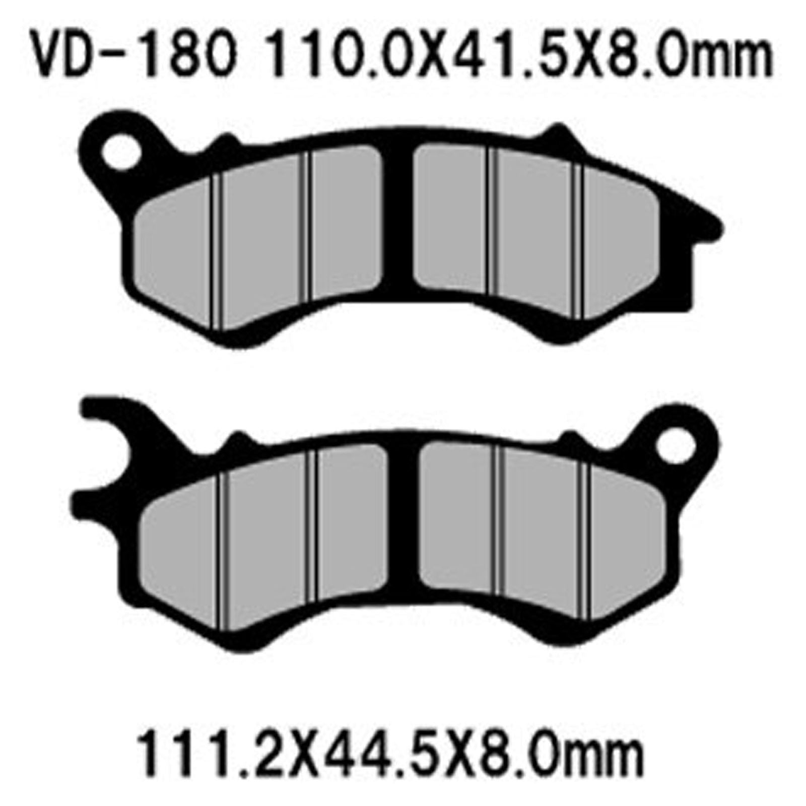 Vesrah Brake Pads (VD-180) [MPN: VD-180]_585644