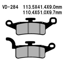 Vesrah Brake Pads (VD-284) [MPN: VD-284]_585647