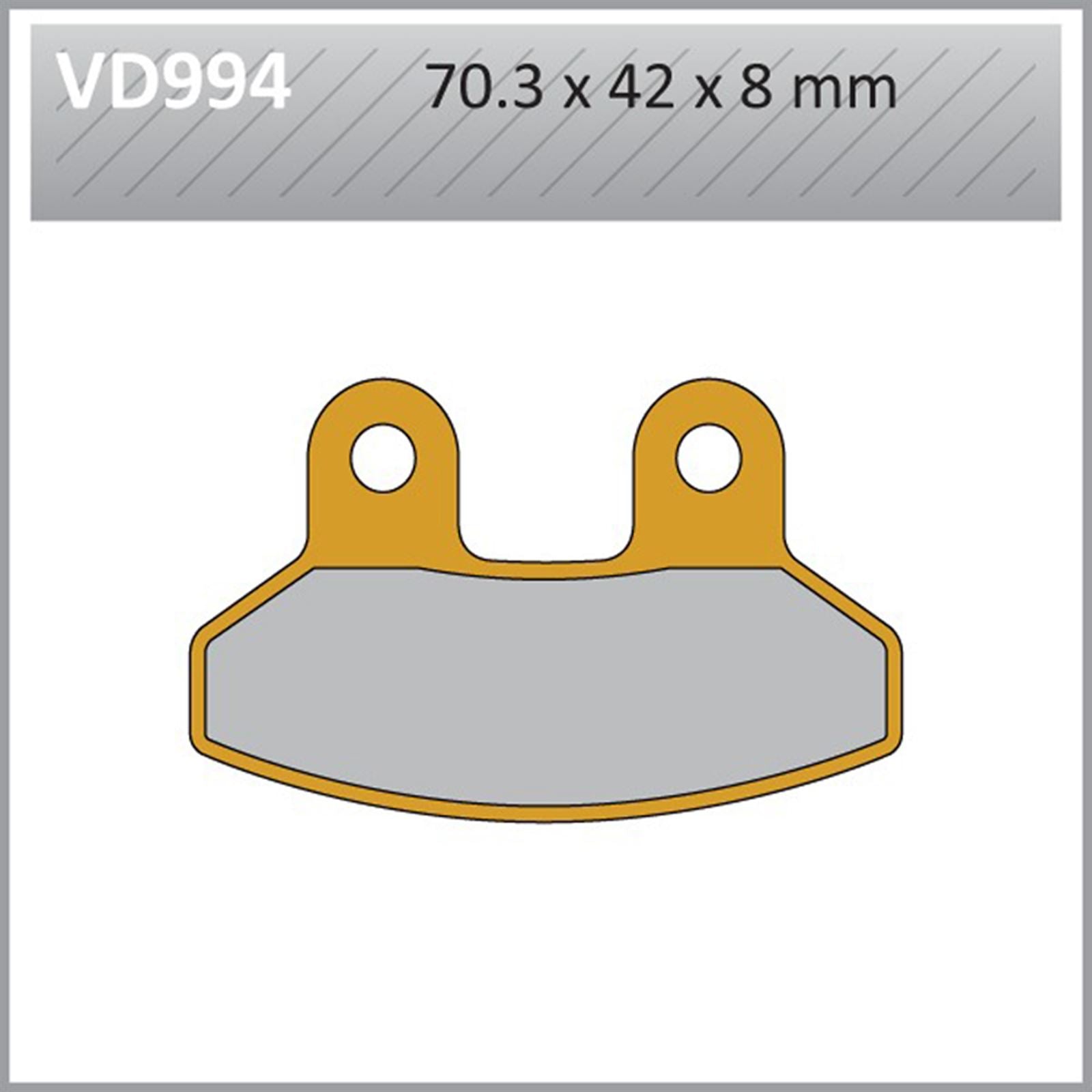 Vesrah Brake Pads (VD-994) [MPN: VD-994]_585650