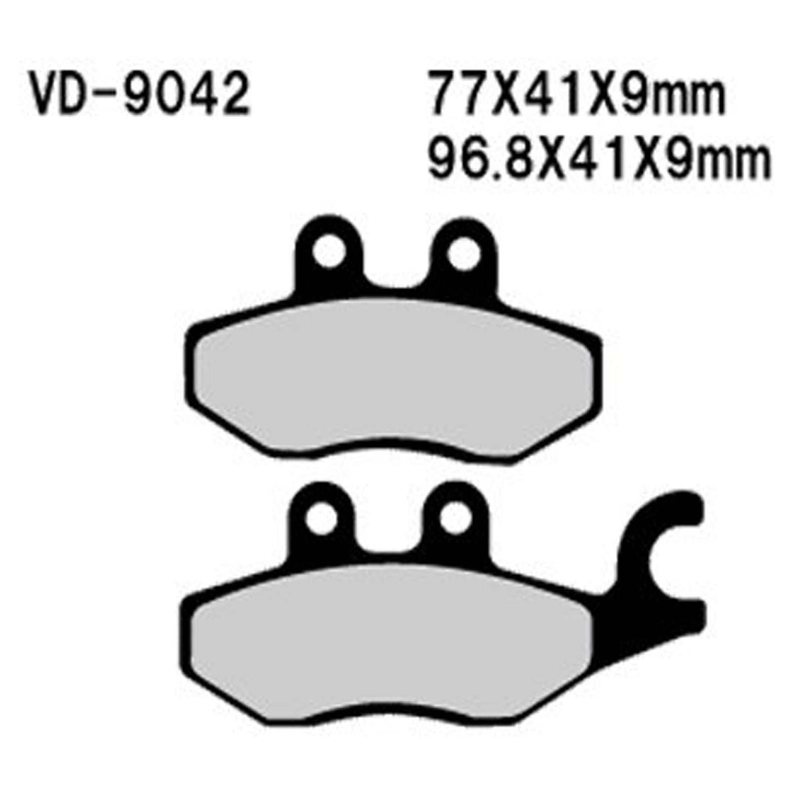 Vesrah Brake Pads (VD-9042) [MPN: VD-9042]_585669