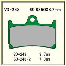 Vesrah Brake Pads (VD-248/2) [MPN: VD-248/2]_585687