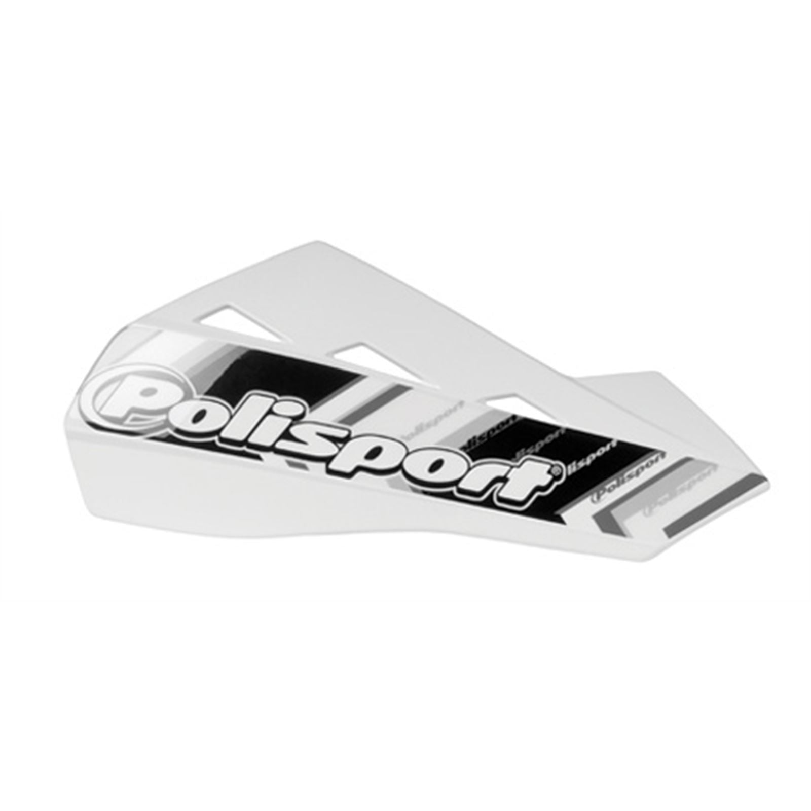 Polisport Qwest Handguards - White 8304200001_585815