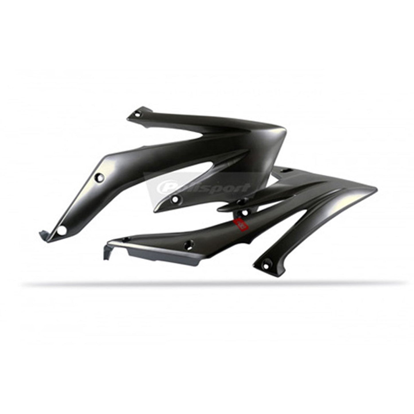 Polisport Radiator Scoops CRF450R PD+ Brush Aluminium 8411300012_585834