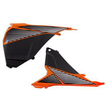 Polisport Air Filter Box Cover for KTM 125/250 SX IPD - Orange/Black 8454300004_1751423