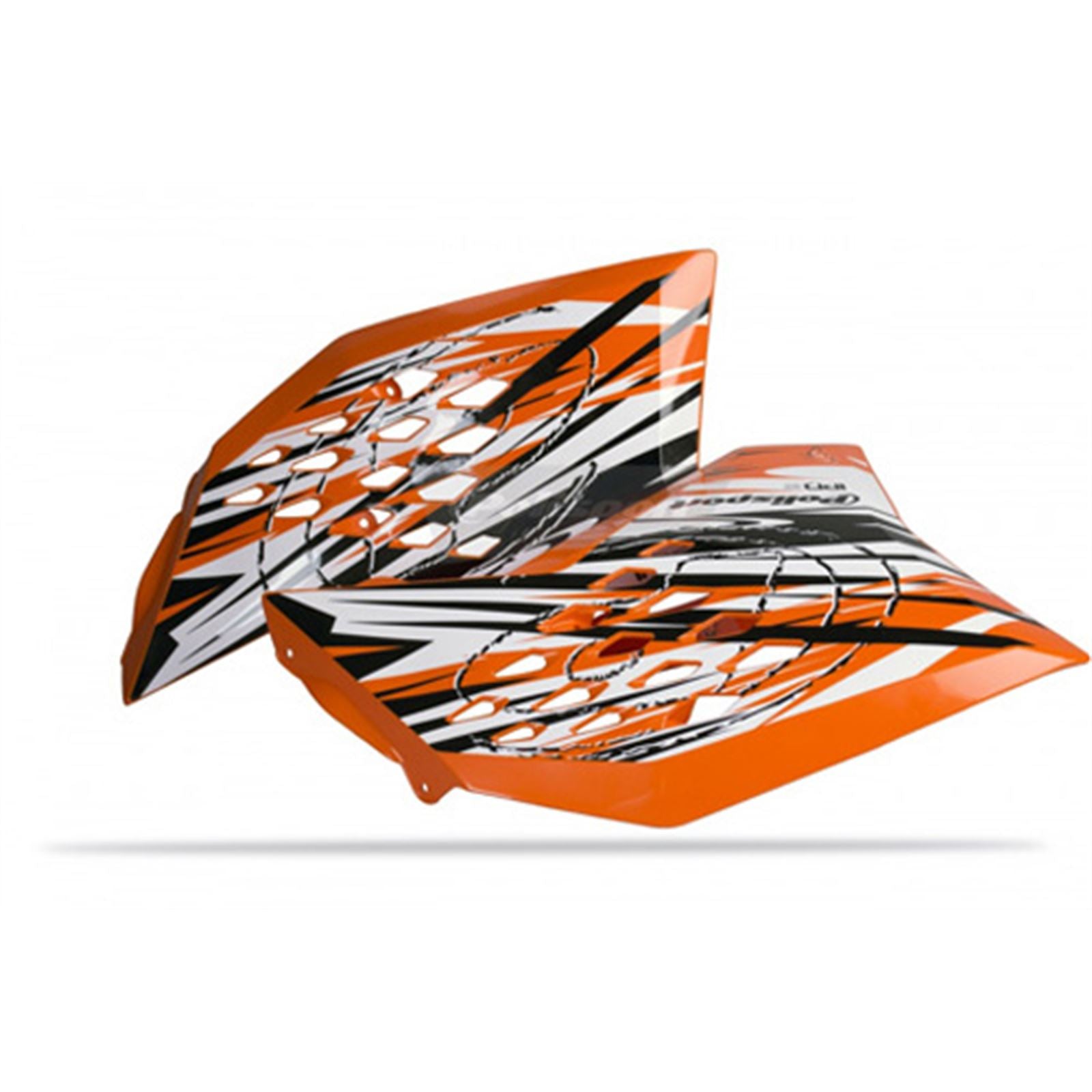 Polisport Radiator Scoops for KTM 125/250 SXIPD Orange 8428200015_585872
