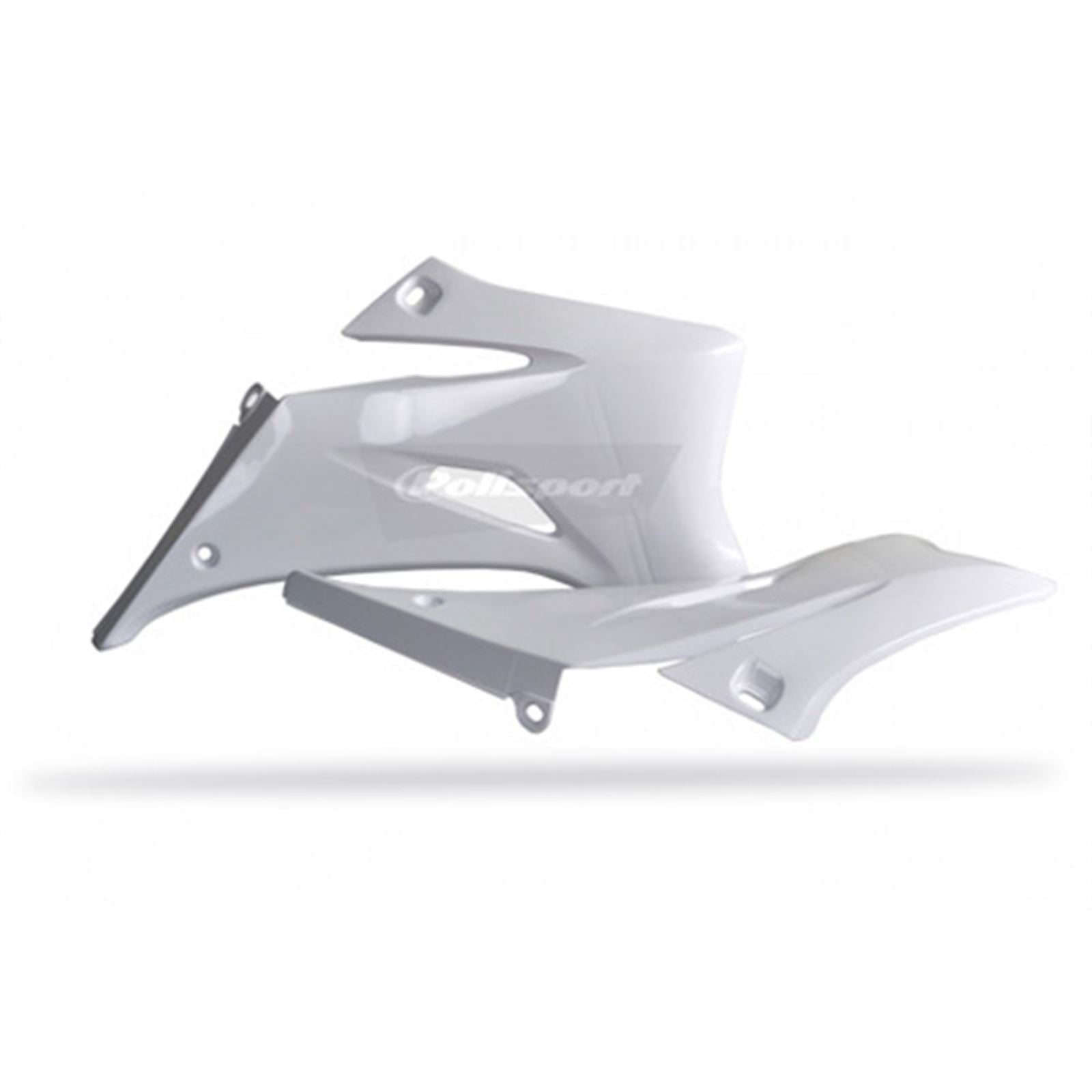 Polisport Radiator Scoops YZ250F IPD White 8426100008_585915
