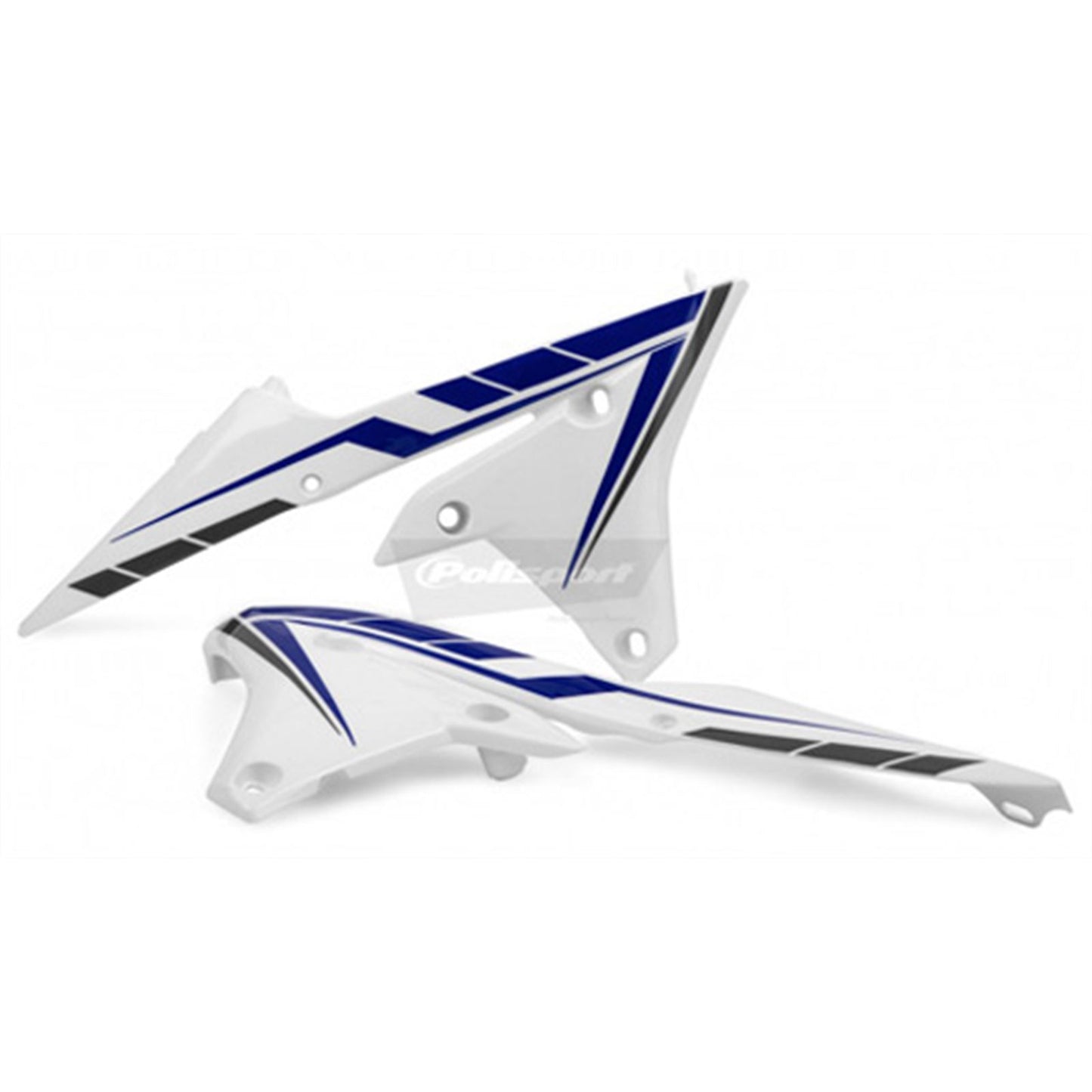 Polisport Radiator Scoops YZ250F IPD NEWWHITE 8417200004_585916