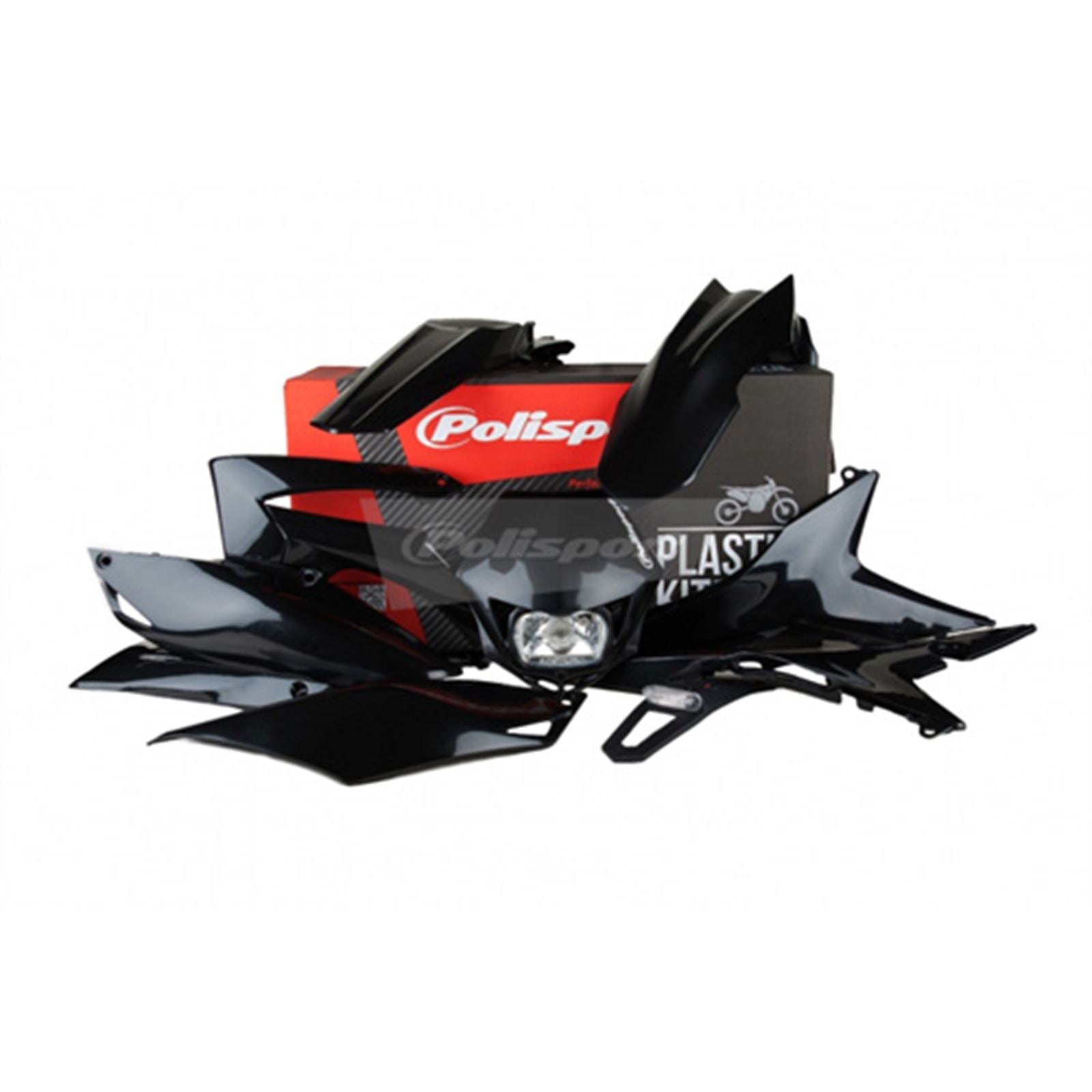 Polisport Complete Kit / CRF450R  OEM Color, Black 90568_585961
