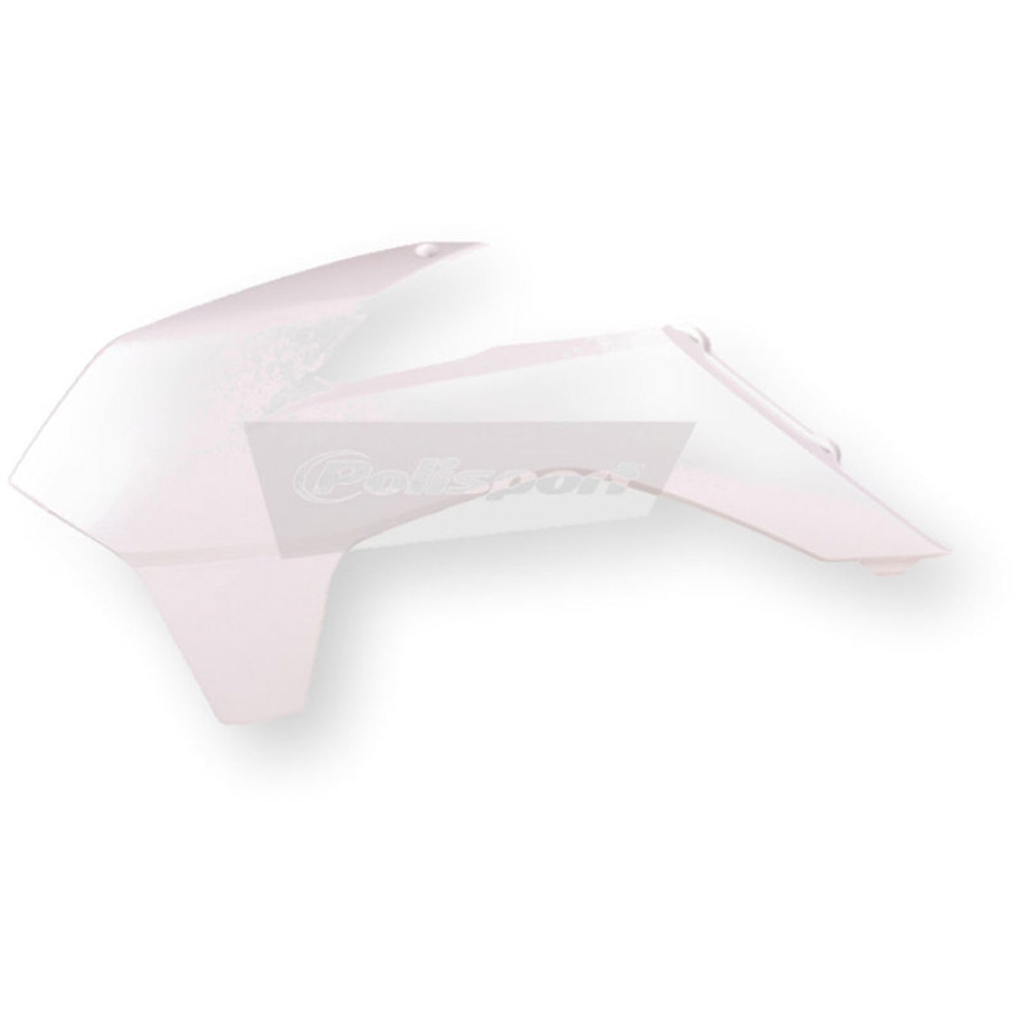 Polisport Radiator Scoops for KTM - White 8417400002_585978