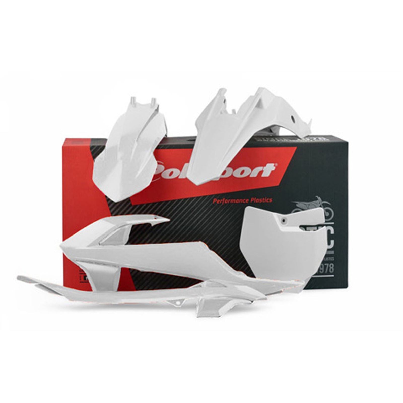 Polisport Mx Complete Kit for KTM White 90685_585986