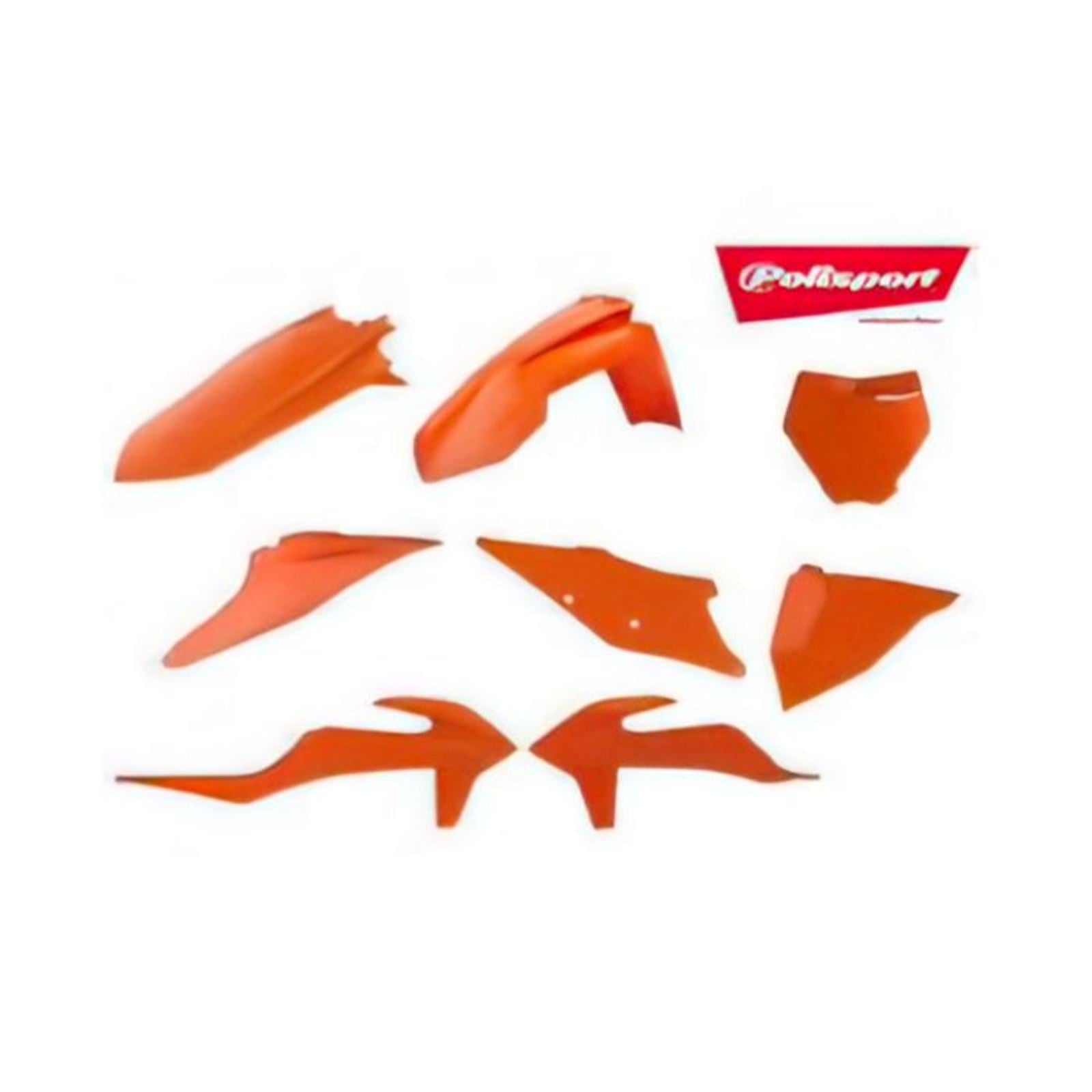 Polisport Mx Complete Kit for KTM - Flo/Orange 90824_1096154