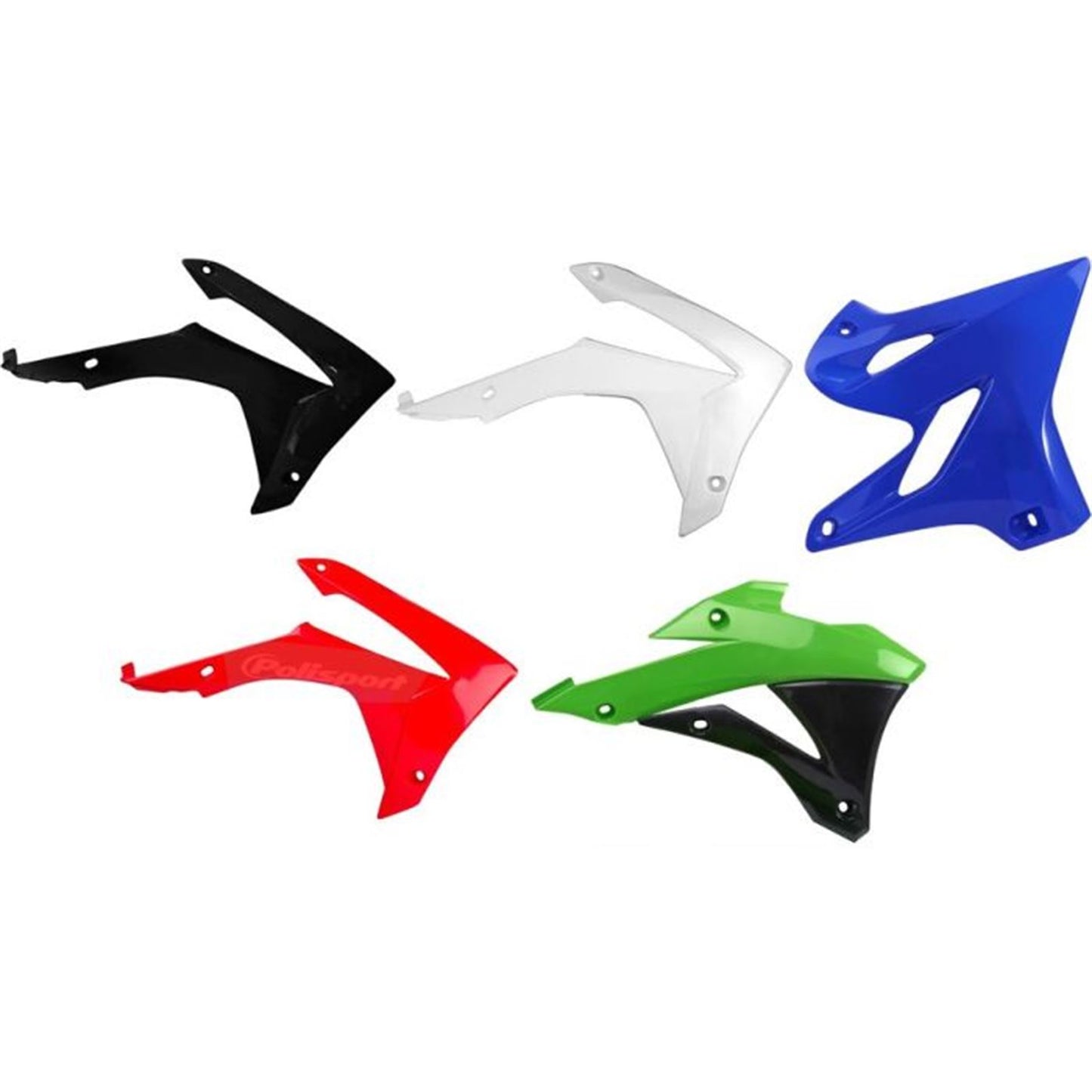 Polisport Radiator Scoops for Gas Gas - Red 8413300009_1097131