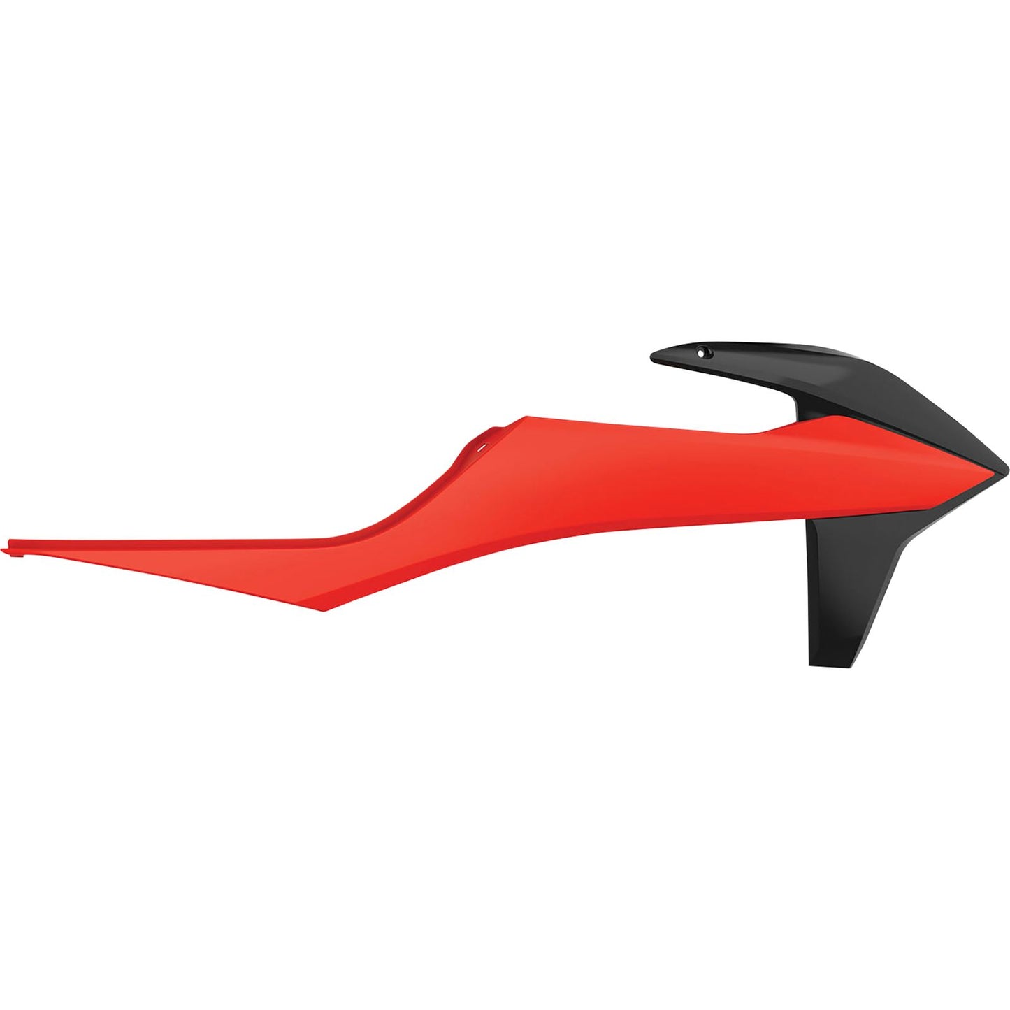 Polisport Radiator Scoops for KTM - Black/Flo Orange 8422100007_1096222