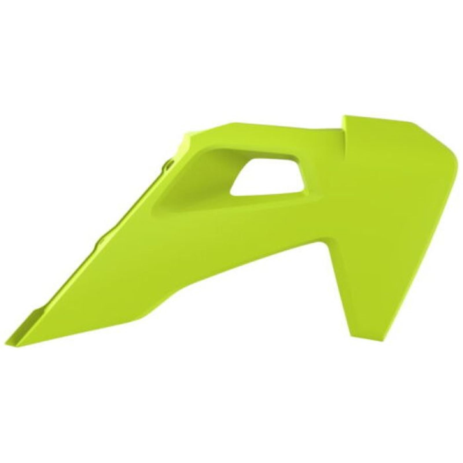 Polisport Radiator Scoops for Husqvarna - Flo Yellow 8422900003_1097139