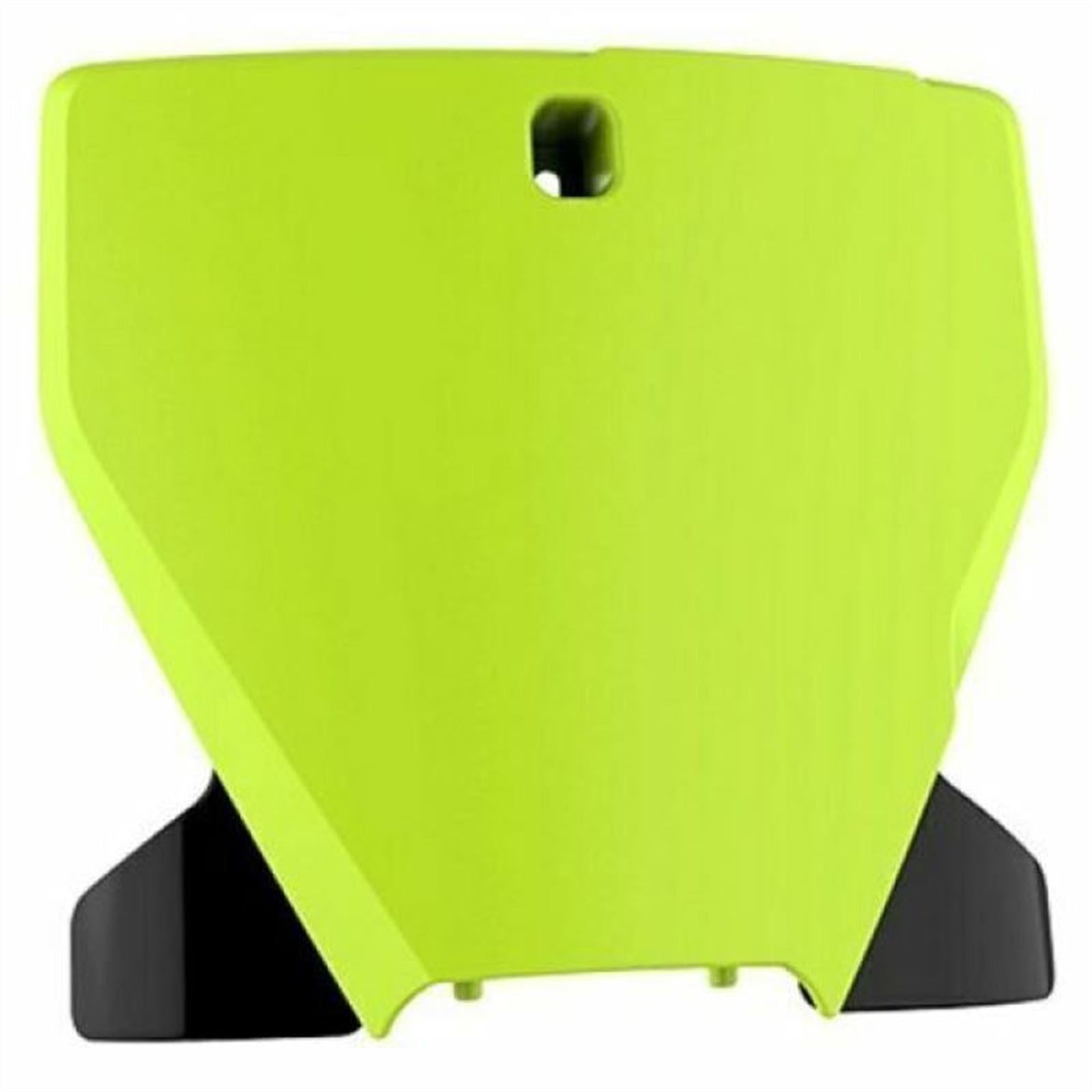 Polisport Number Plate for Husqvarna - Yellow Fluorescent/Black 8666500003_1097607