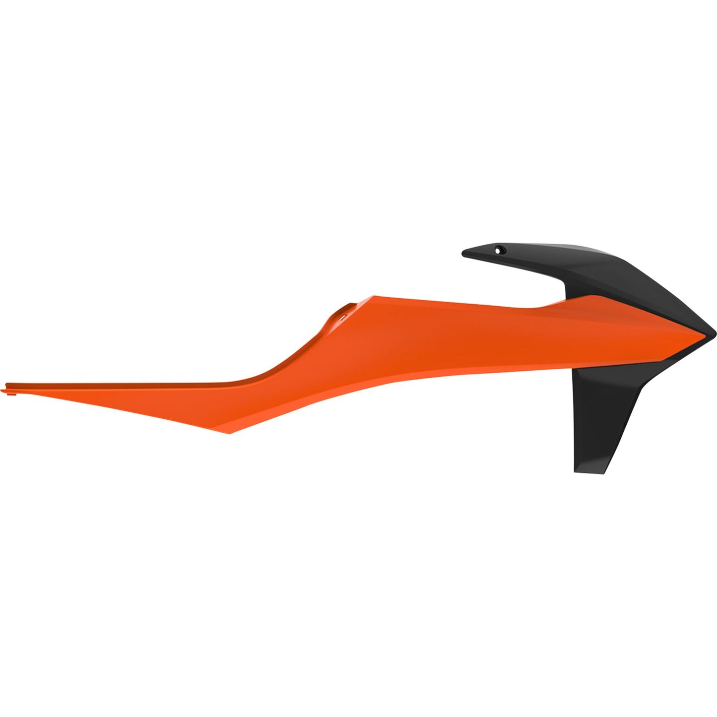 Polisport Radiator Scoops for KTM - Orange/Black 8422100011_1096328