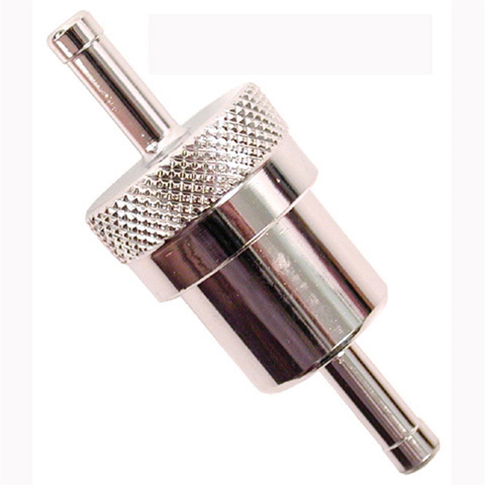 Emgo Aluminum Fuel Filter Chrome 1/4" 14-34461_588326